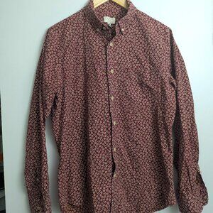 Club Monaco Buttoned Pattern Shirt